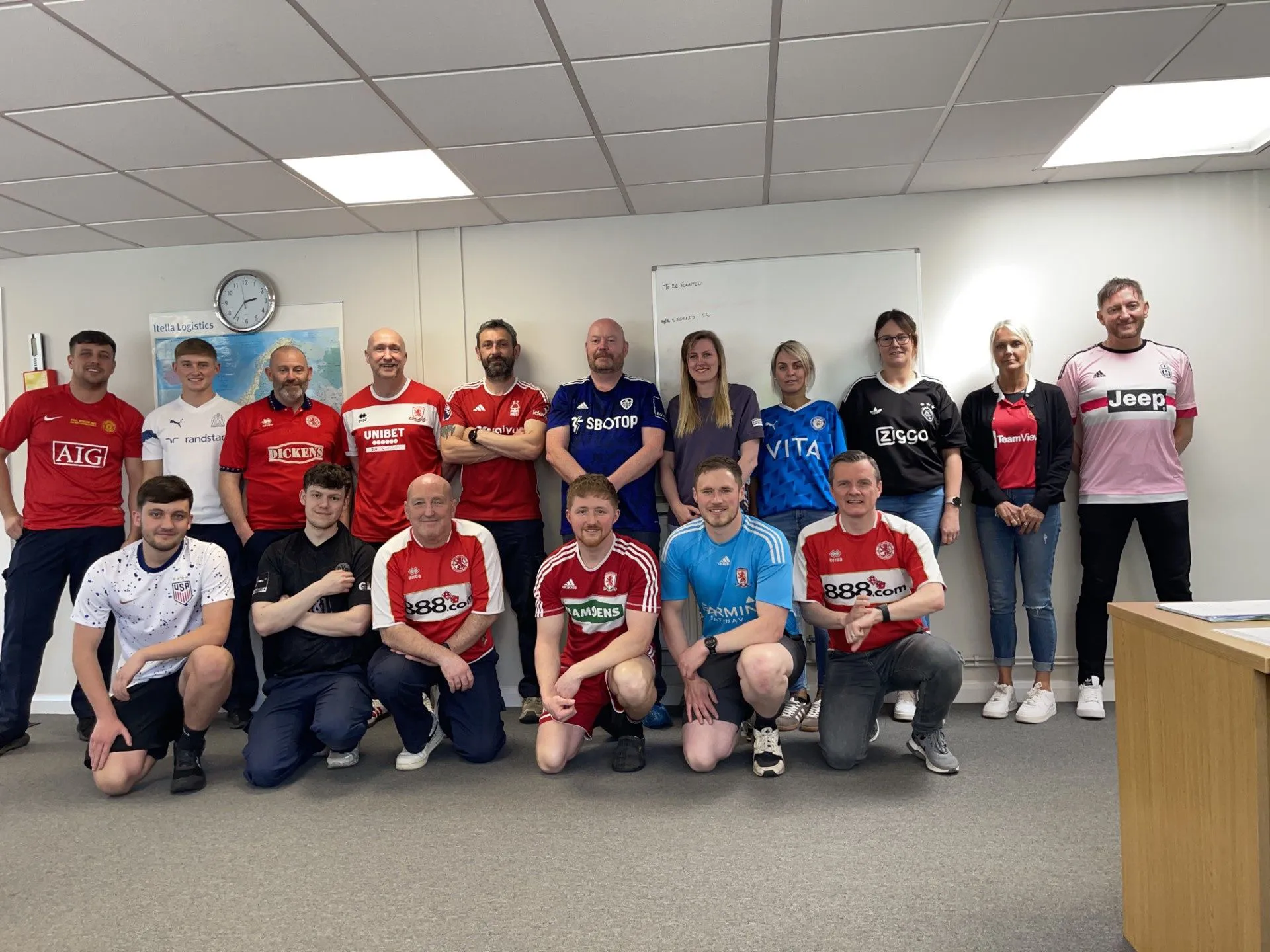 Team Spirit for a Great Cause: Football Shirt Friday at Tomlinson Hall